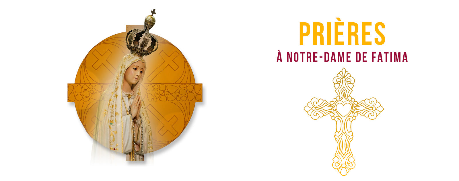 🙏 Prières à NotreDame de FATIMA Croix Chrétiennes