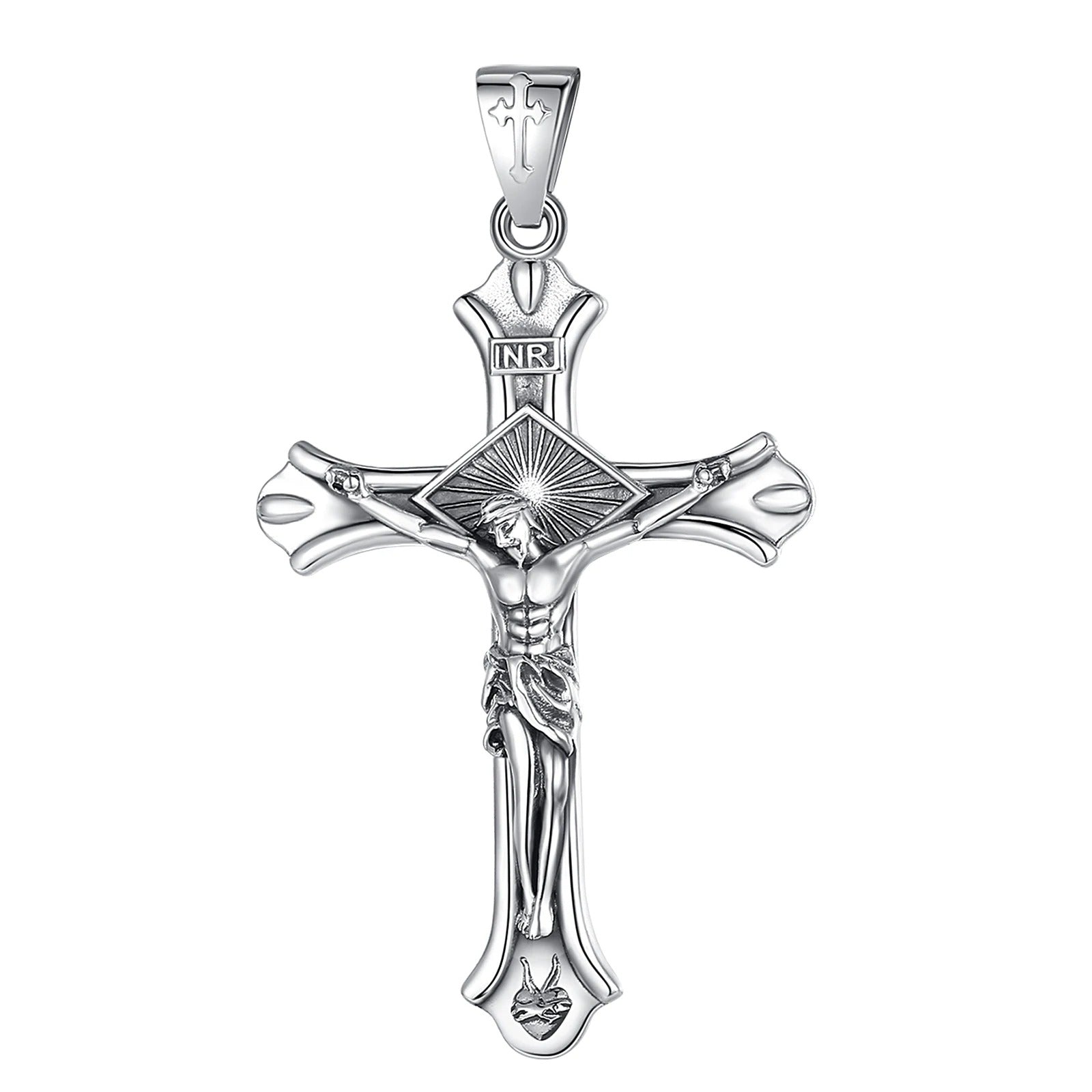 20 Pièces Pendentifs Croix En Métal, Pendentifs En Alliage