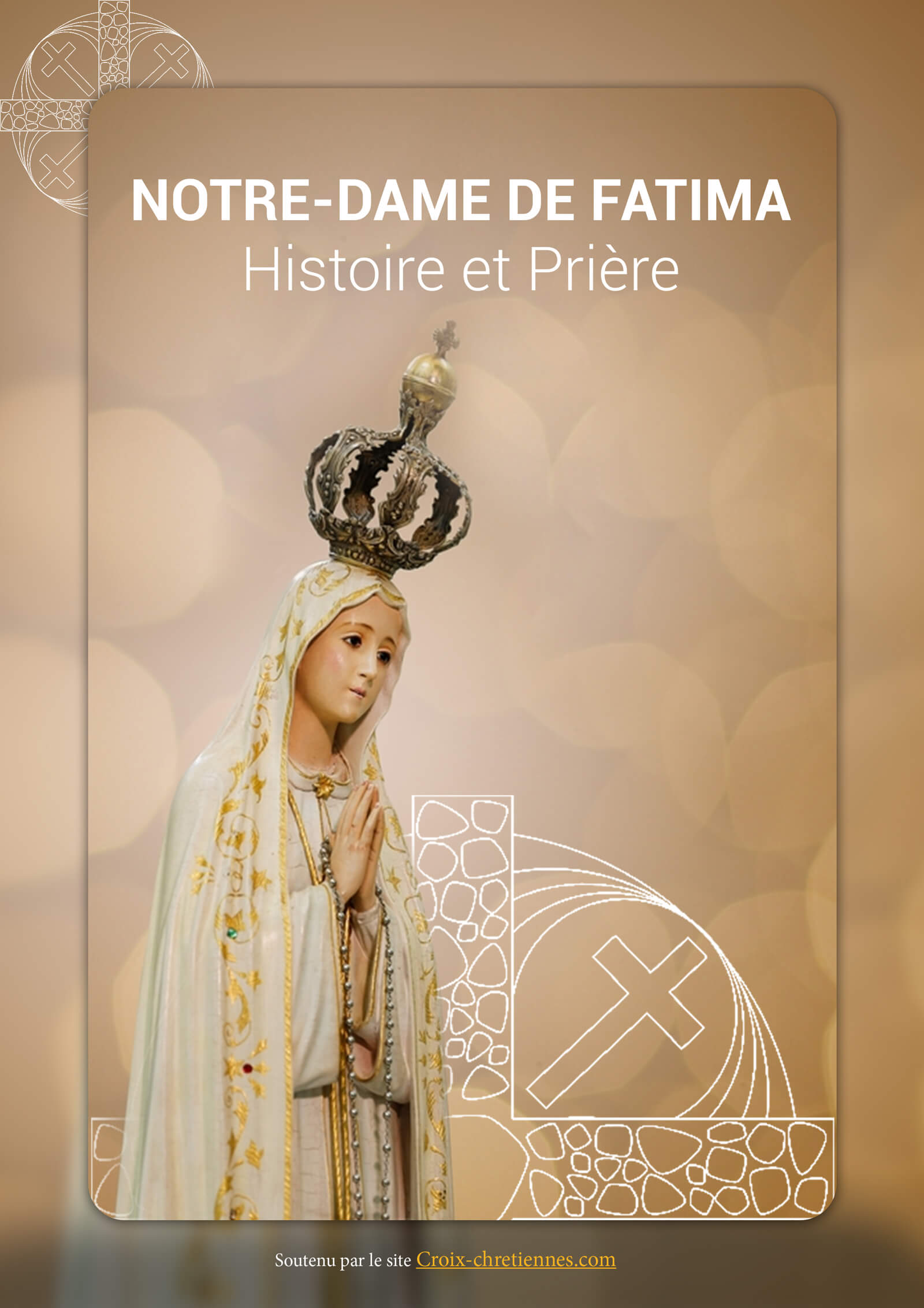 Proposte Religiose Statue de Notre-Dame de Fatima en résine Peinte à la Main avec Yeux en Verre. Hauteur 27 cm Proposte Religiose Statue de Notre-Dame de Fatima en résine Peinte à la Main avec Yeux en Verre. Hauteur 27 cm