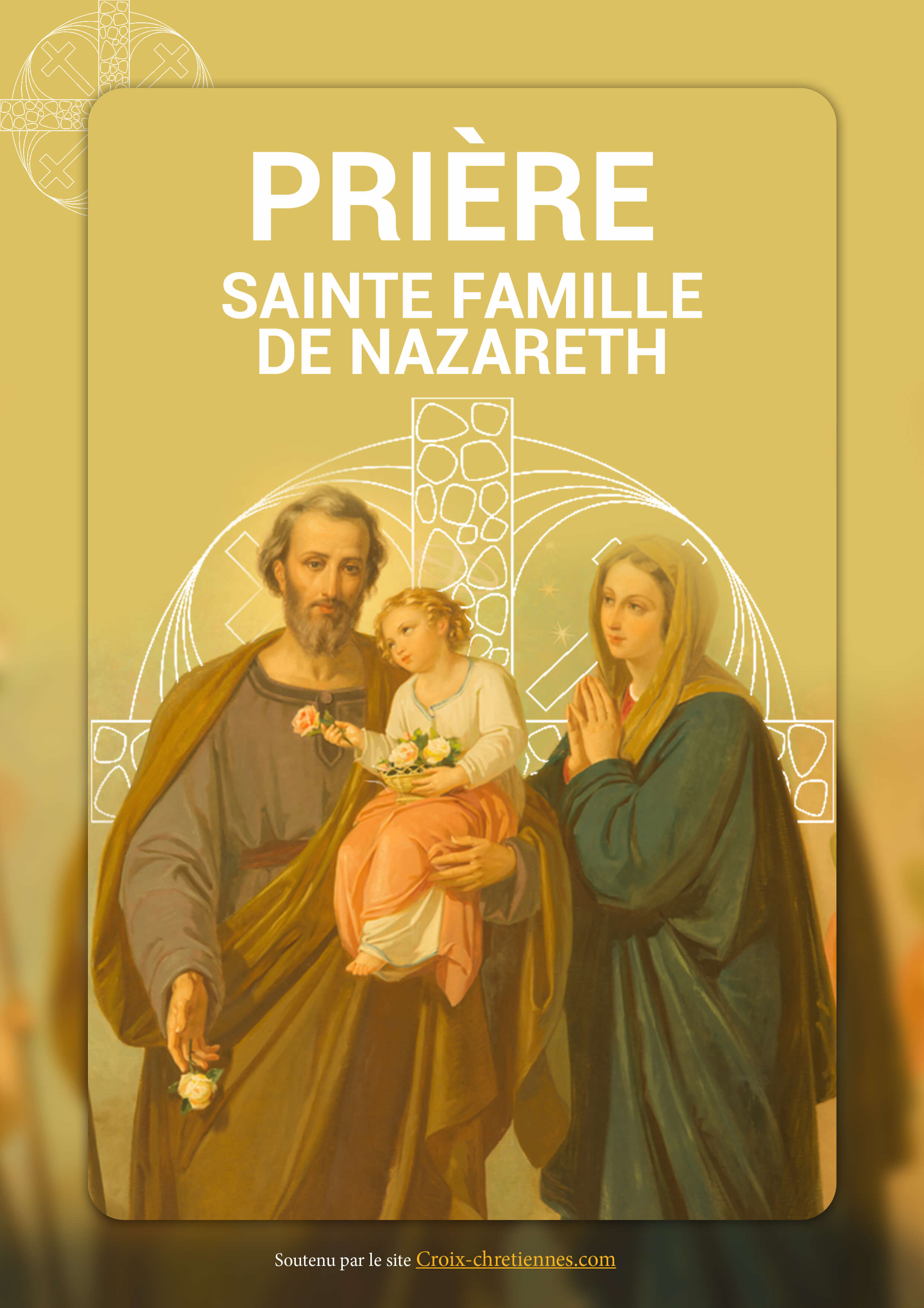 Neuvaine Sainte Famille Pdf Croix Chrétiennes