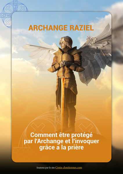 BOOK - How to invoke the Archangel Raziel thanks to prayer | Croix