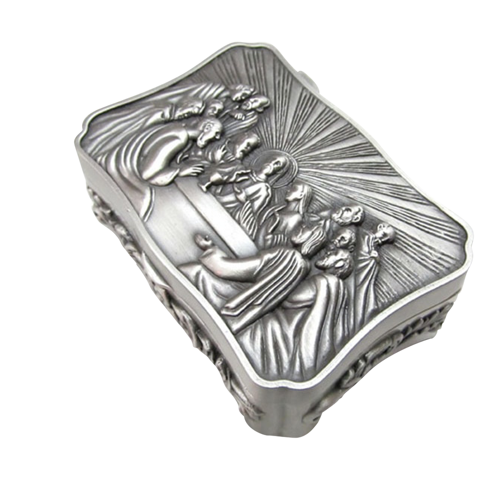 Pendentif Croix Religieuse Vintage En Nacre - Bijou Catholique Ancien, Bon État Général
