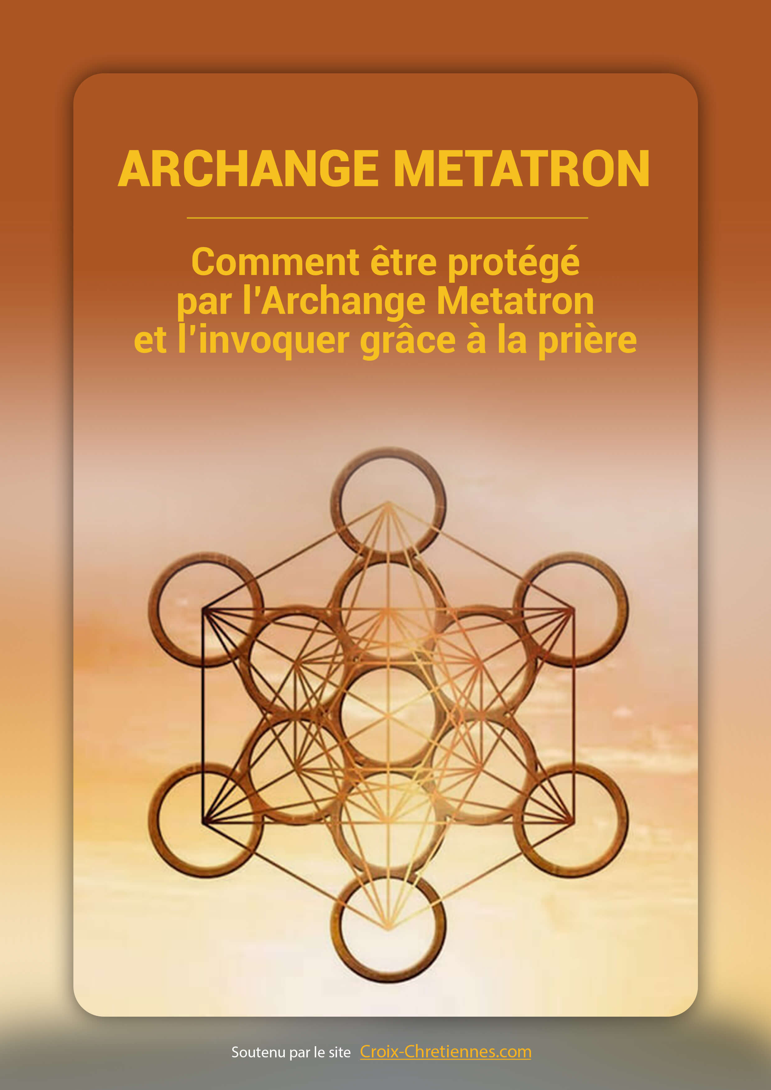 Livre Archange Metatron | Croix Chrétiennes